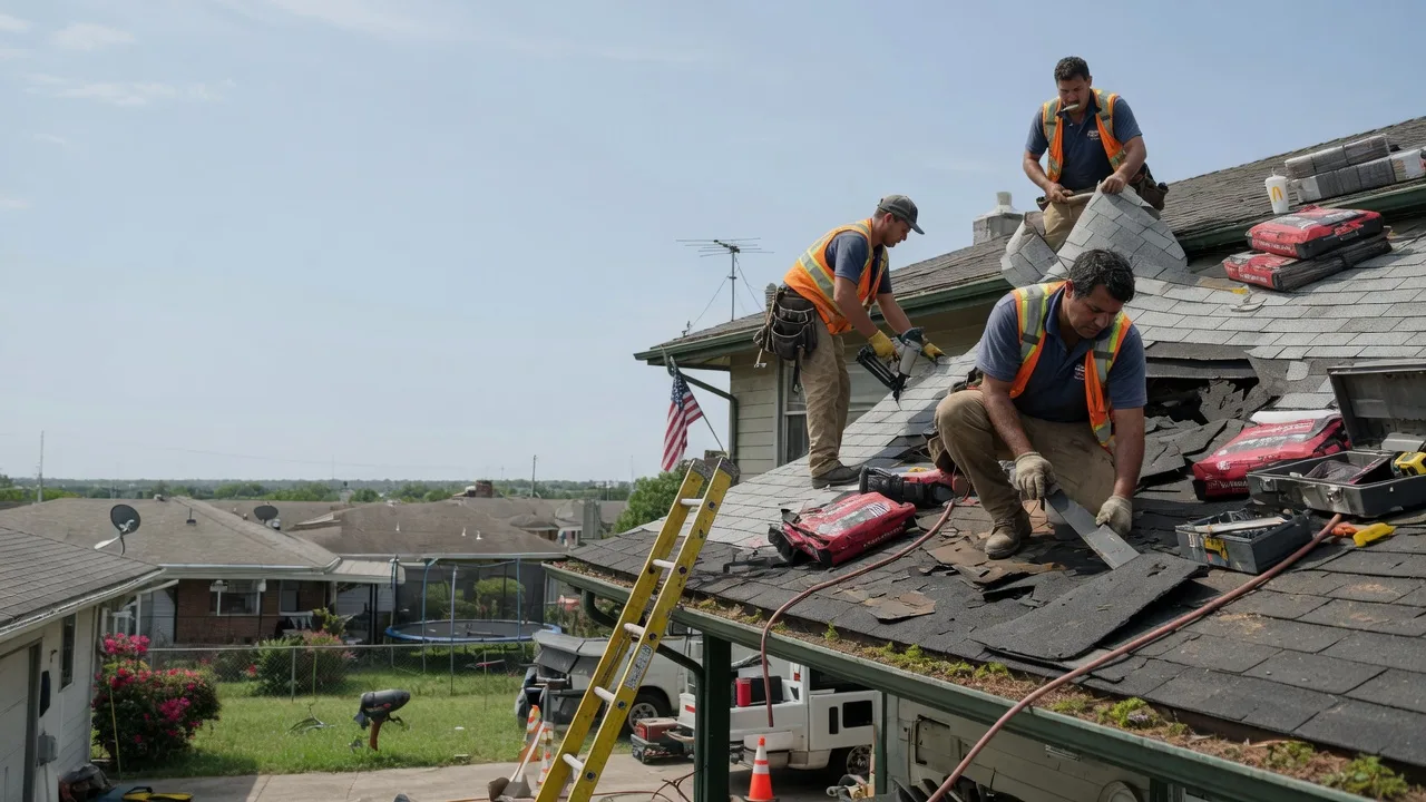 Roof Repair in Fayetteville, TX near me